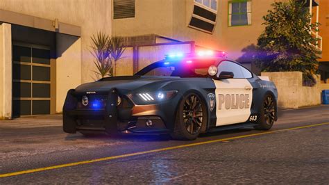 2015 Police Mustang Gt Add On Gta5