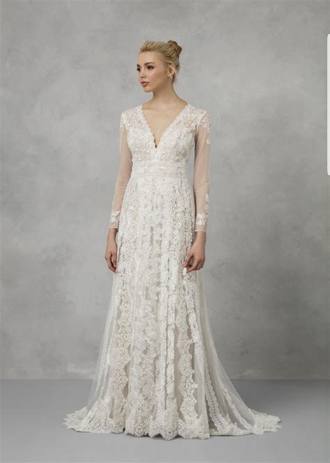 Melissa Sweet Linear Lace Wedding Dress New Wedding Dress Save 46