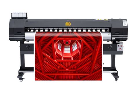 Mimage 6ft 18m M18s High Qualityspeed Eco Solvent Printer With 2 Pcs Dx5