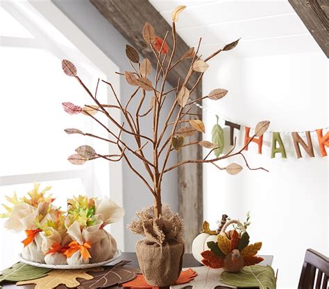 Thanksgiving tree thanksgiving crafts for kids thanksgiving traditions thanksgiving activities thanksgiving thanksgiving thankful tree tradition ideas. Thanksgiving Tree Centerpiece | Kids Table Decor | Pottery ...
