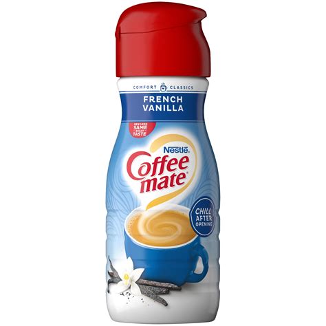 Coffee Mate French Vanilla Liquid Coffee Creamer 16 Fl Oz Bottle
