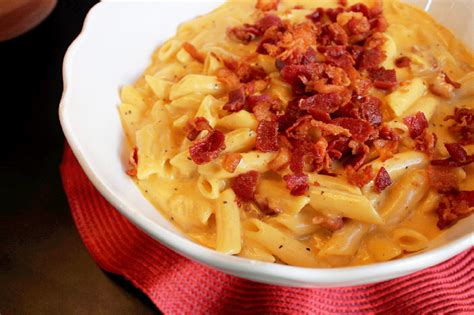 Although this casserole takes a bit more prep work than traditional macaroni and cheese, it's not difficult to make. Mac & Cheese with Bacon - Chefsville