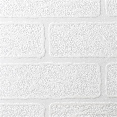 Free Download Super Fresco Brick Textured Wallpaper Vinyl White 93744