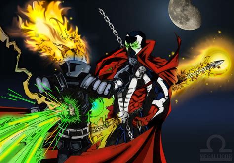 Spawn Vs Venom Spawn Vs Ghostrider