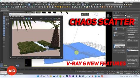 V Ray 6 For 3ds Max Chaos Scatter Youtube