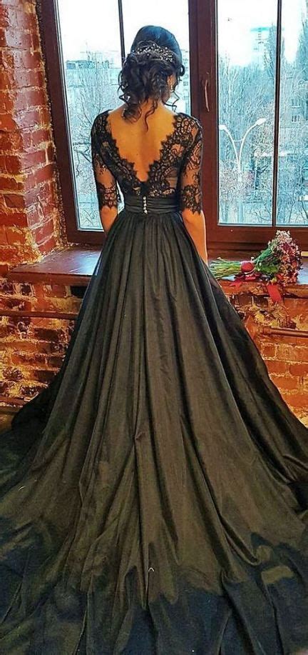 21 Trendy Wedding Dresses Open Back Corset Lace In 2020 Black