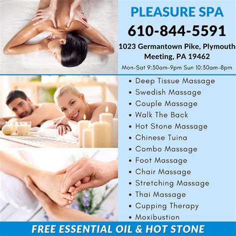 Pleasure Spa Massage Spa In Plymouth Meeting