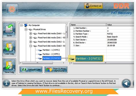 Fat Partition File Recovery Software Restore Corrupted Windows Data