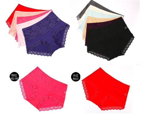 Women Sexy Lace Underwear Bamboo Fiber Briefs Soft Panties For Female 10pcs Lot Wholesales Free
