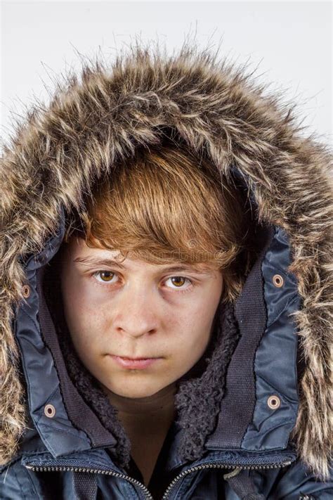 Boy In Winter Clothes Stock Photo Image Of Isolated 135600332