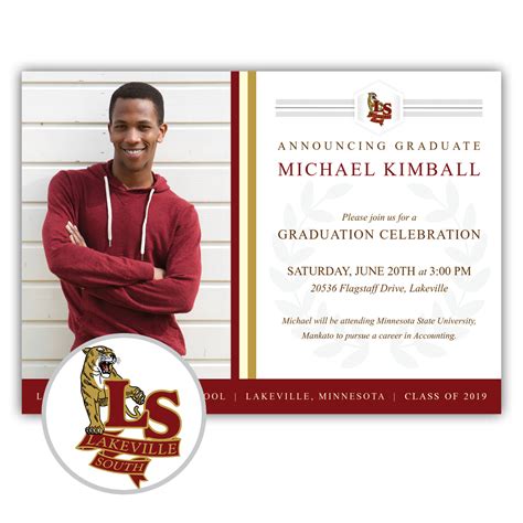 Minnesota High School Graduation Invitations And Announcement Cards