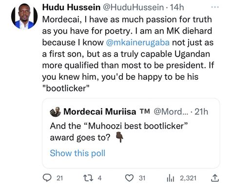 Mordecai Muriisa ™️ On Twitter First Of All Congratulations Huduhussein Bizarrely Your Boot