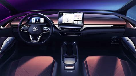 The Volkswagen Id4s Interior Is Happily Uncluttered