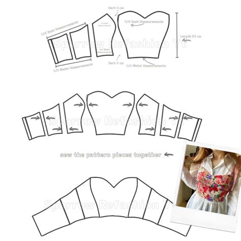 Easy Way To Make Bustier Pattern Artofit