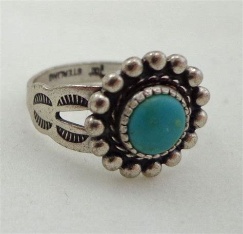 Vintage Bell Trading Post Turquoise Sterling Jewelry