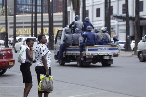 Zimbabwe Arrests Protest Organizers As Economy Plunges