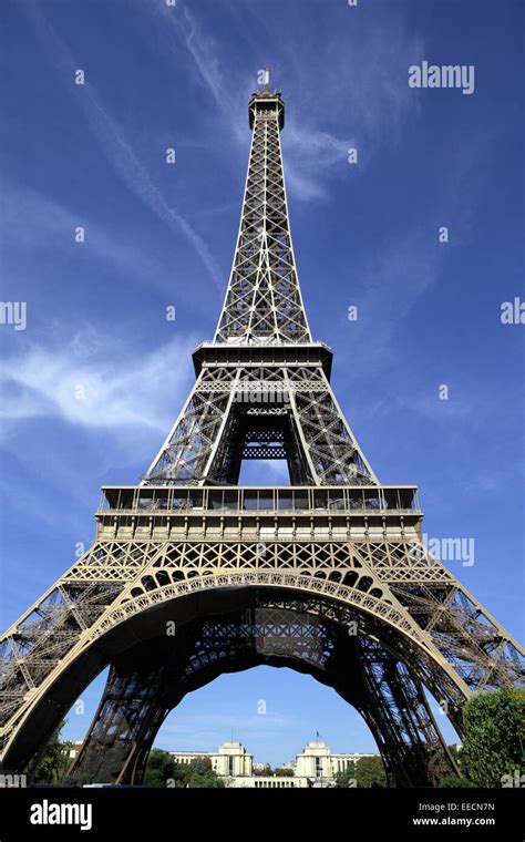High Resolution Picture Of The Eiffel Tower Paris France With Stock