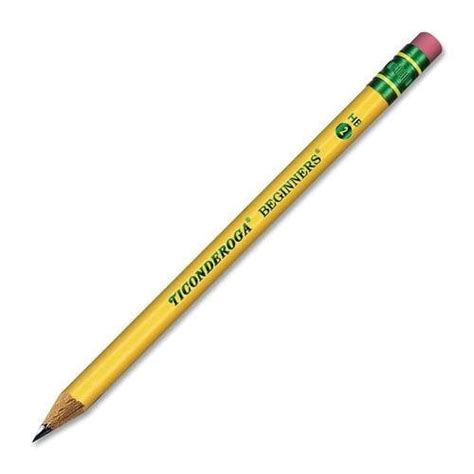 Dixon Ticonderoga Beginners Primary Pencils 2 Yellow Box Of 12