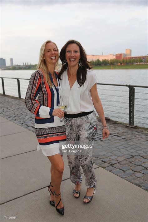 Angela Finger Erben And Roberta Bieling Attend The Party Of Katja