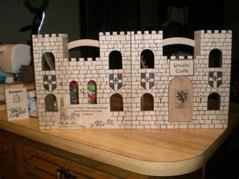 A separate living space may also be included, such. #kidswoodcrafts | Wooden castle, Doll house