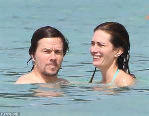 Mark Wahlberg Shows Off His Six Pack With Bikini Clad Wife Rhea In