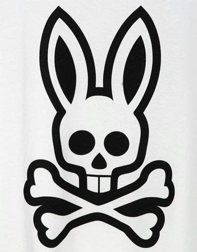 psycho bunny★サイコバニー☆2019ss★ビッグバニー☆プリントtee キュートなアート キュートなスケッチ うさぎ