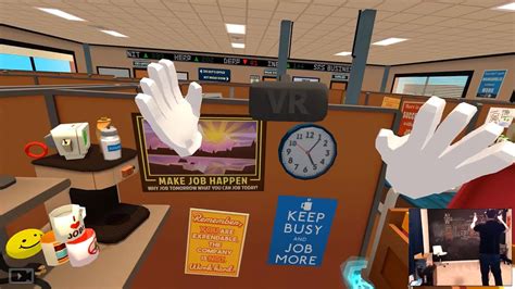 Spectator Mode For Job Simulator A New Way To Display Social Vr Footage Youtube
