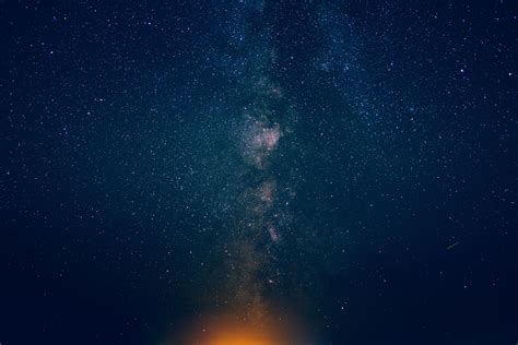 Wallpaper Starry Sky Galaxy Light Night Hd Widescreen