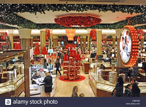 The idea of decorating a tree for christmas began in germany, where they used to add fruits and nuts to trees once the leaves fell off to symbolize the. Christmas shopping at Macy's department store Midtown ...