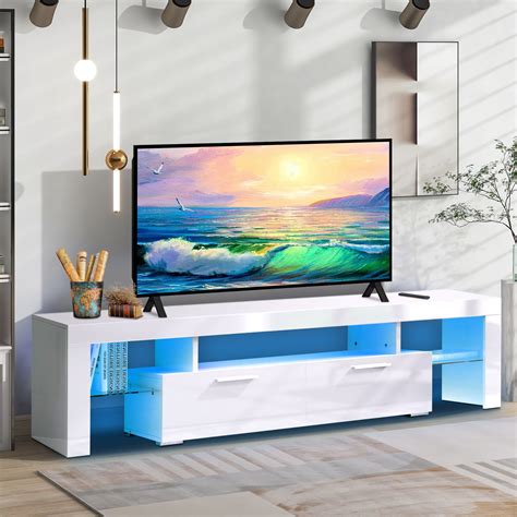 Uhomepro Tv Stand For Tvs Up To 70″ Living Room Entertainment Center