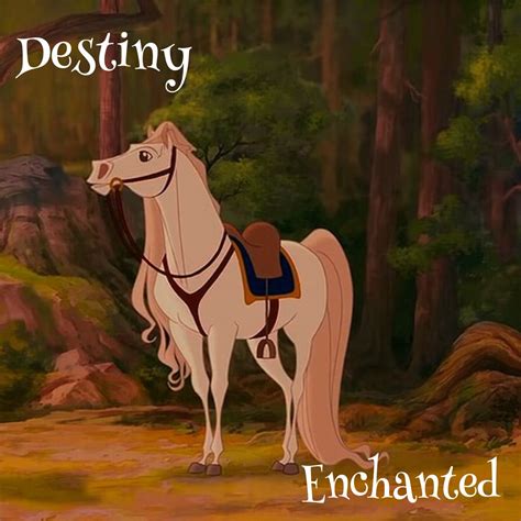 Destiny, Prince Edward's horse in Disney's Enchanted Horse Animation