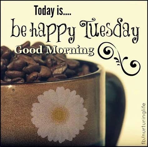 Today Is Be Happy Tuesday Good Morning Pictures Photos And Images For