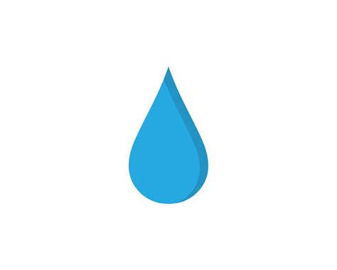 Blue Water Drop Logos Icons Vector Set By Microvector