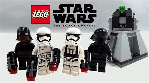 Lego Star Wars First Order Battle Pack Set75132 Open Box And Review