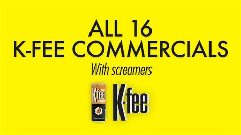 All 16 K Fee Commercials With Screamers Tv And Radio Ads Youtube