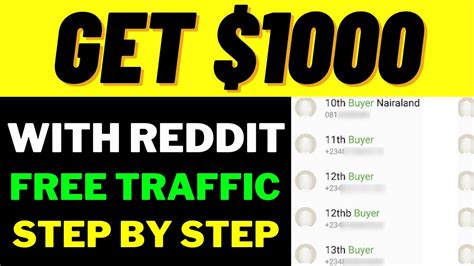How To Make 1000 With Reddit Marketing Beginner Friendly Step By