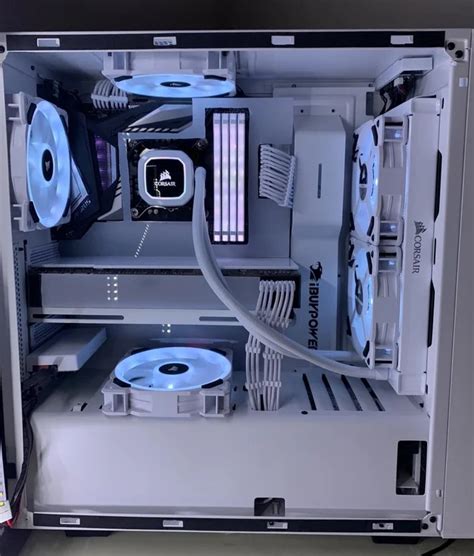 My White Out Snowblind Buildmod Pcmasterrace Custom Gaming Computer