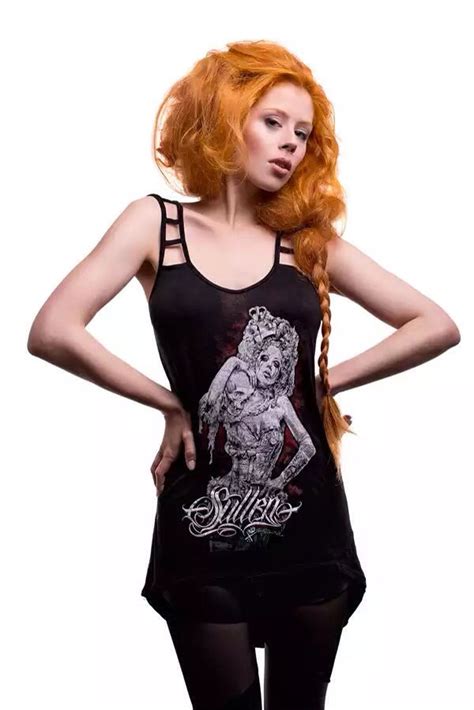 Steam Girl Just She Self Design Over Dose Ophelia Miss Camisole Top Performance Tank Tops