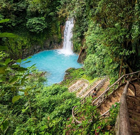 Rio Celeste In Tenorio Volcano National Park Hike To The Most Colorful