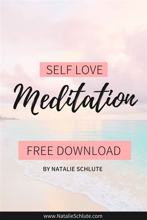 Free Self Love Guided Meditation Self Love Guided Meditation Meditation
