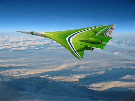 Hd Wallpaper Green And White Jet Plane During Daytime Supersonic