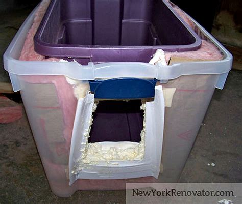 The way to improve the living conditions of homeless animals. How to Build a DIY, Insulated Outdoor Cat Shelter - Catster