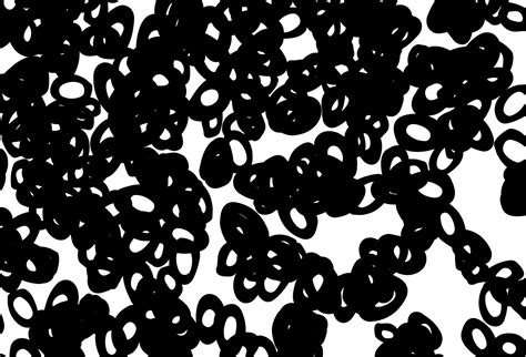 Black And White Vector Layout With Circle Shapes 12774811 Vector Art