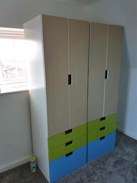 They may be small now, but children grow up fast! Ikea Stuva kids wardrobe x 2 in VGC. | in Keynsham ...