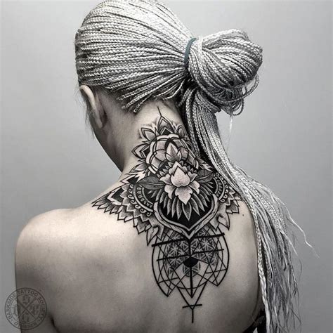 60 Awesome Neck Tattoos Tattoo Ideas ♡ Tattoos Nape Tattoo