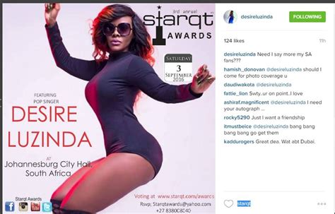 Uganda Desire Luzinda To Showcase Ekitone At The Prestegious Starqt