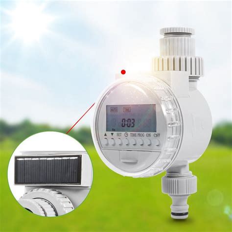Solar Powered Garden Watering Timer Automatic Waterting System