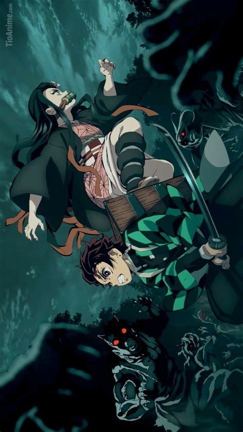 Demon Slayer Wallpaper Green Anime Wallpaper Hd