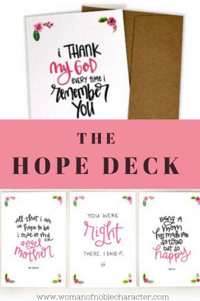 Using The Hope Deck To Bless And Encourage Others