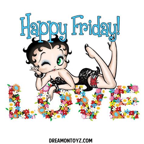 Happy Friday More Betty Boop Graphics And Greetings